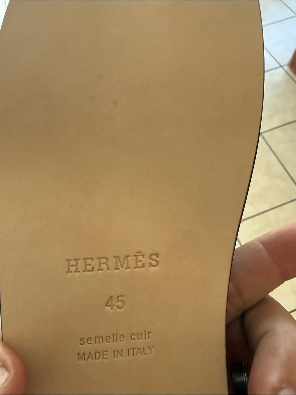 Hermès Izmir Sandals - Brown/ Taupe Suede